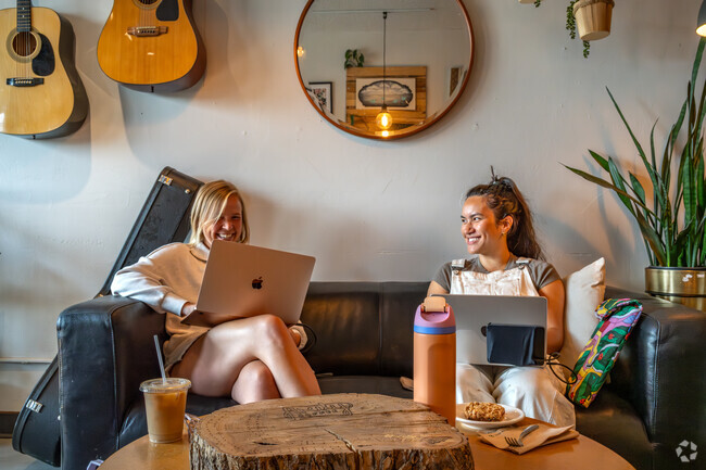 Lakeside-Lester Park residents enjoy catching up at Amity Coffee.