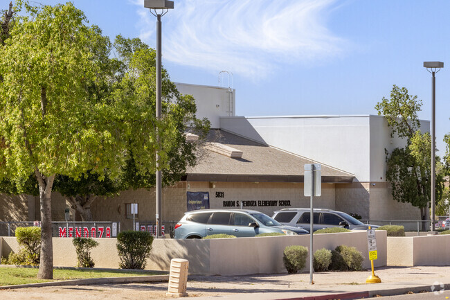 Mendoza Elementary School in Mesa is rated a 5/10 for test scores from GreatSchools.com.