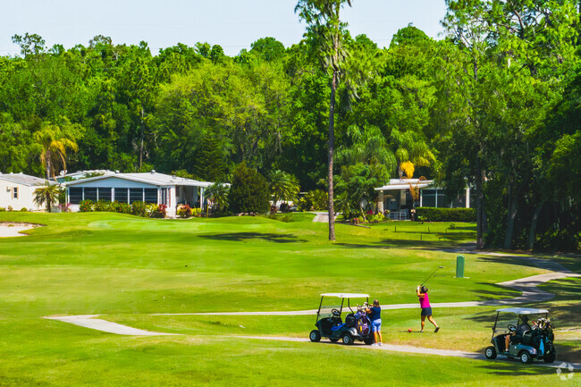 Tee off at The Hamptons Golf & Country Club.