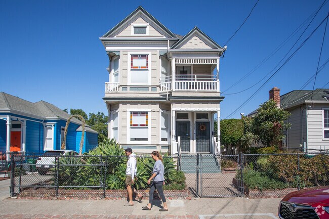 Two-storied Victorian homes in the Clinton neighborhood are being converted to duplexes.