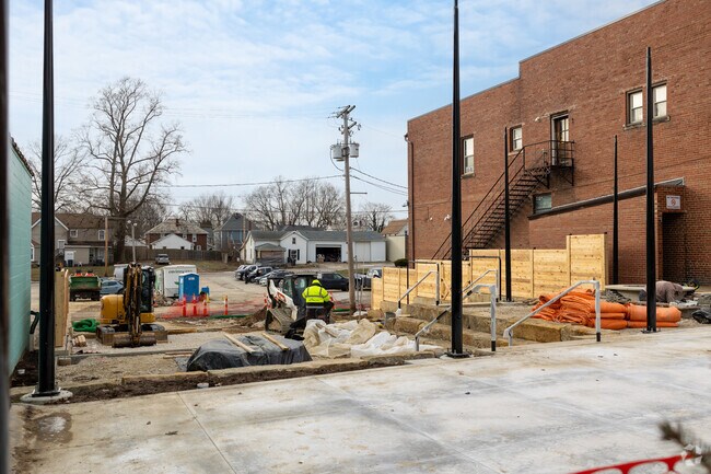 Work has begun on a new park in downtown Wadsworth.
