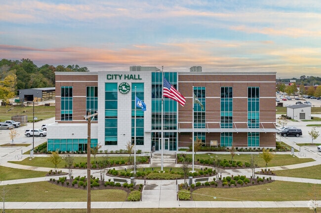 Walker is slowly growing, and has recently built a new City Hall building.