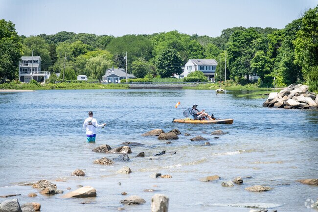 Try kayak fishing or fish from the shores at Swansea Town Beach in North Swansea, MA.