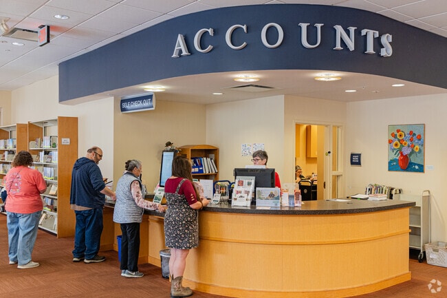 The Mechanicsville Branch Library invites residents to vist the library for their next book.