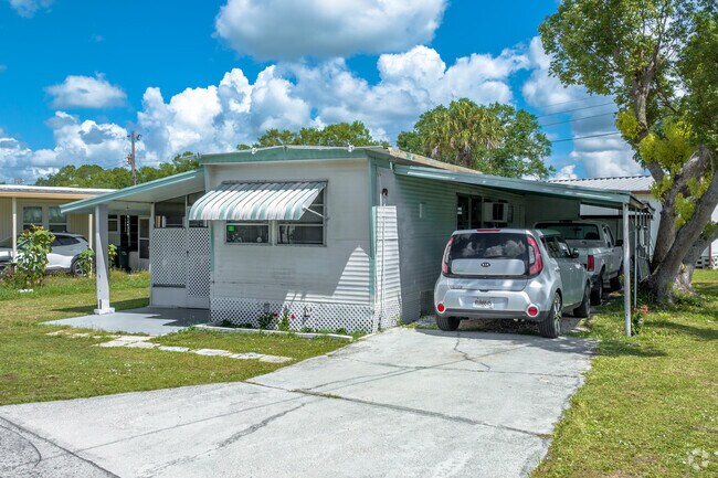 Manufactured homes are located throughout the community and offer great homes at a great price.