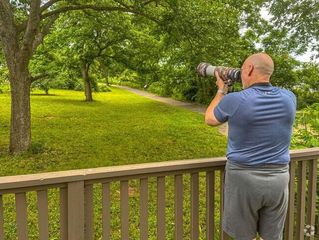 Residents of South Bossier, LA enjoy birdwatching at the Red River National Wildlife Refuge.