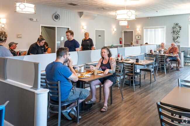 Enjoy a meal and grab artisan bread or pastries at Cornerstone Bakery in North Swansea, MA.