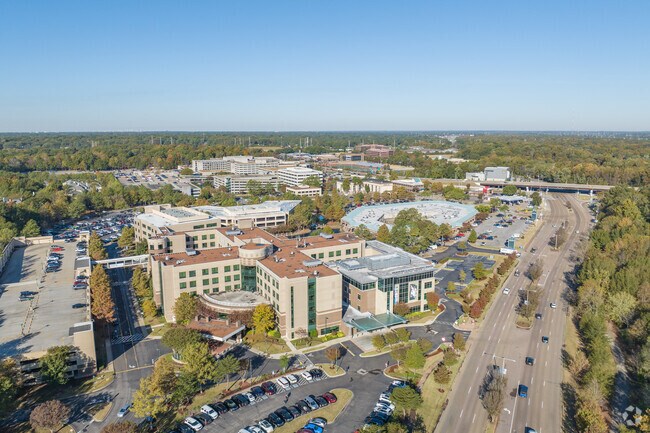 Shady Grove is home to Baptist Memorial Hospital and various other medical offices.