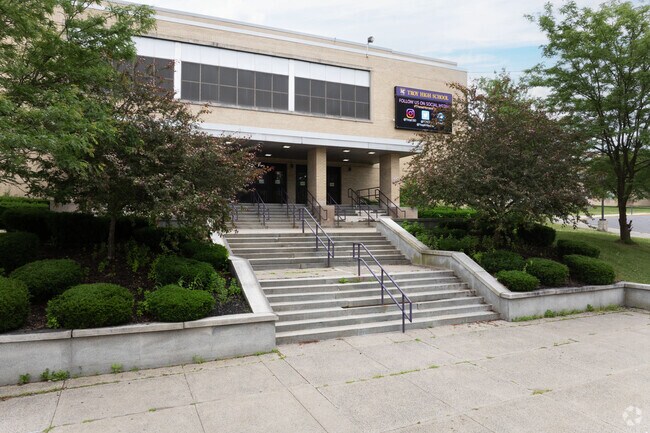 Troy High School provides a strong academic program for grades 9–12 in downtown Troy.