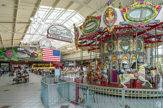 Families especially enjoy the Valley Hills Mall that even has a carousel for Hickory visitors.