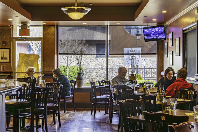 Ella New York Pizza and Pasta in New City, NY has a variety of homemade dishes and desserts.