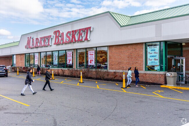Residents of Lawrence will find a local Market Basket as one of their many local grocery stores.