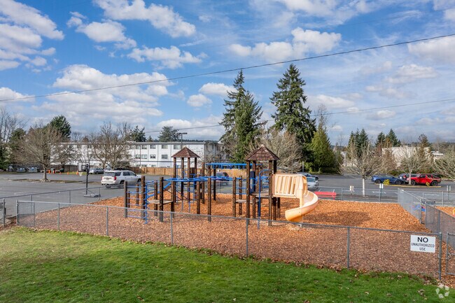 Cedar Park Christian International playground.