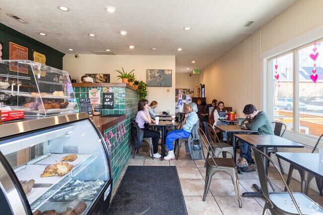 Coffee Garden Coffee shop interior.