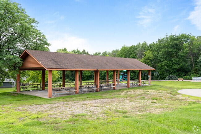 St Paul's Lutheran has a picnic shelter.