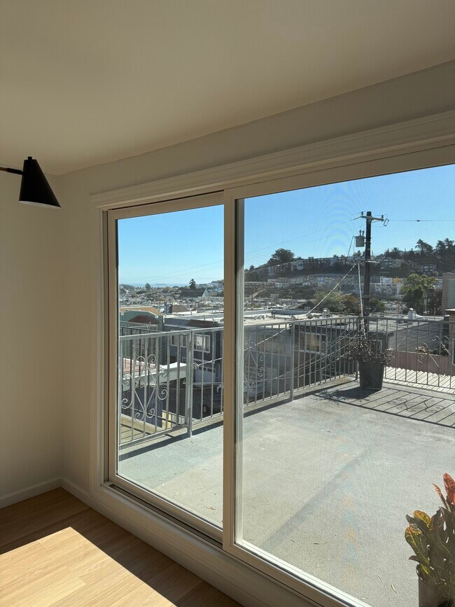 Deck off the kitchen to enjoy your morning coffee