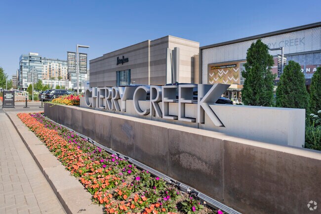 In the highly desired neighborhood of Cherry Creek you'll find the Cherry Creek shopping center.
