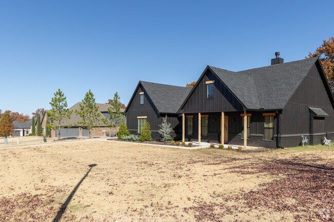 Ridgewood in Catoosa presents a mix of modern and classic home architecture and style.