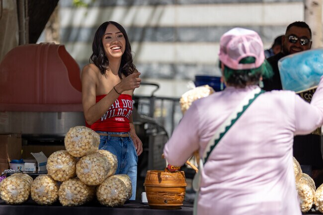 Vendors sell a variety of foods freshly made at Tucson Meet Yourself.