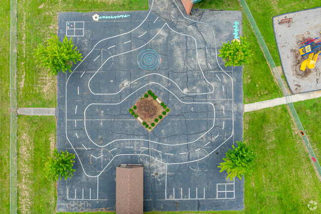 Darrough Chapel Head Start has a large playground area.