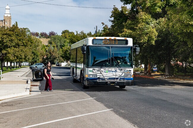 Woodruff residents enjoy Logan’s free buses.