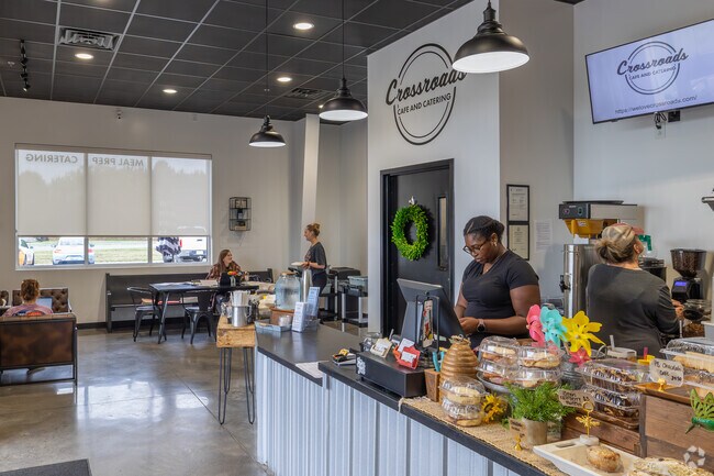 Crossroads Cafe is a local, family owned cafe in Crossroads Farm.