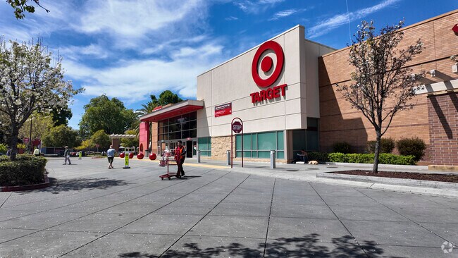 There is a local target in the Los Paseos neighborhood.