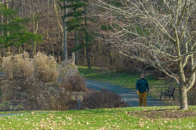 Enjoy an afternoon stroll in beautiful Morsches Park in Columbia City.