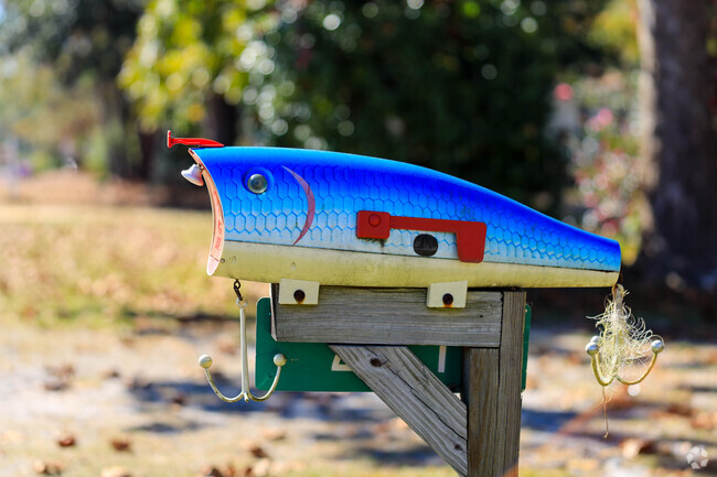 Some Bonneau residents show their lifestyle spirit in simple ways like mailboxes.