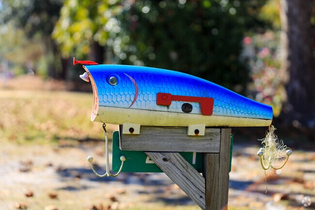 Some Bonneau residents show their lifestyle spirit in simple ways like mailboxes.