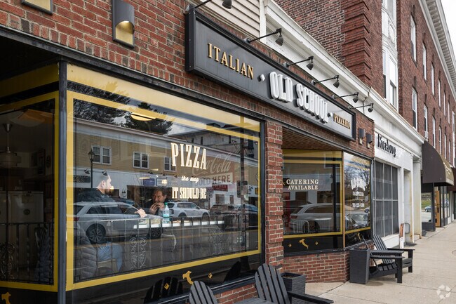 Stop by Old School in Wellesley Square for a mouthwatering Italian slice.