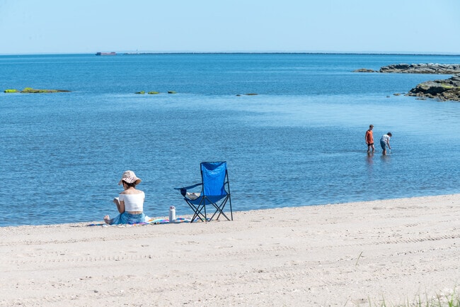 Bradley Point Beach in West Haven is one of the many beaches available to residents.