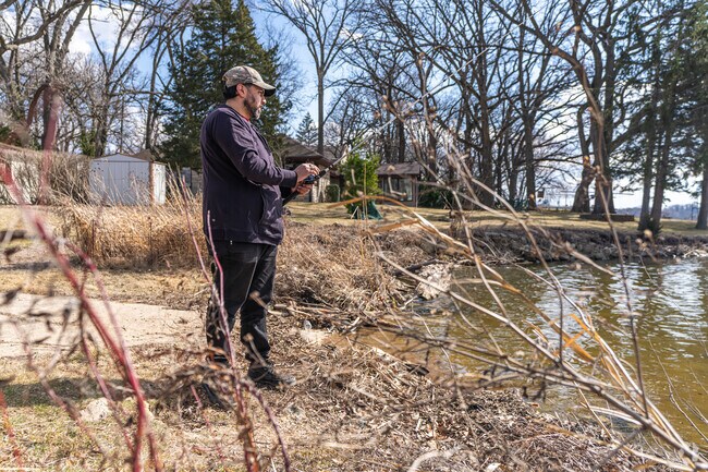 Visitors love to fish at South Park - Deep Spring Wood Country Club.