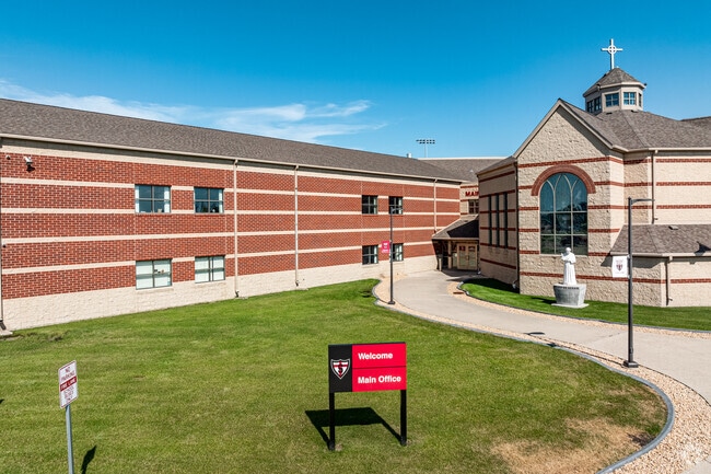 Sacred Heart Middle School prepares students for high school with a strong moral foundation.