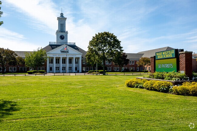 School spirit is plentiful at Ward Melville High School.