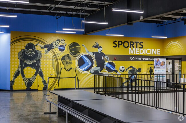 Wake Forest maintains a Sports Medicine facility within Proehlific Park near Quaker Run.