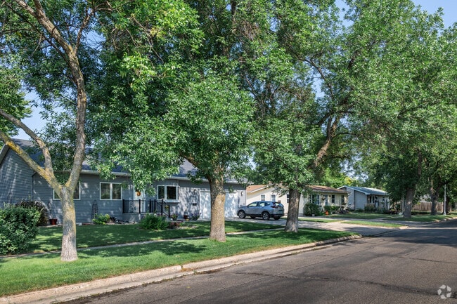 Berger features tree-lined streets in a quiet residential setting.