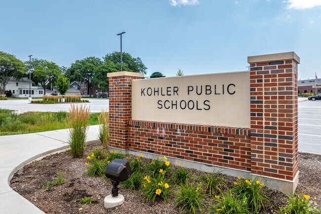 Kohler Middle School in Sheboygan.