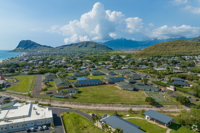 Waianae students start at Nanaikapono Elementary School.