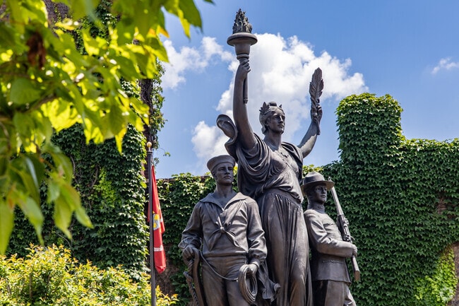Statues, plaques, murals, and other artwork are scattered throughout the streets of Toronto.