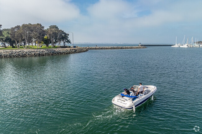Bay access for Harborside residents is a short drive away at the Chula Vista Marina.