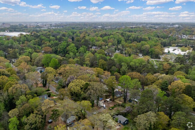 Blair Villa-Poole Creek in southeast Atlanta is mainly industrial with a cluster of residences.