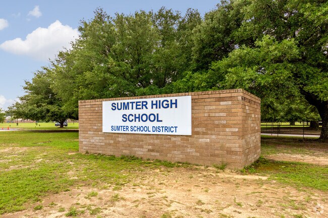 At Sumter High School, advanced classes are available for students.
