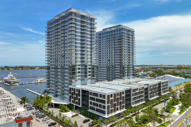The Cove Club West Palm luxury residential towers are the newest addition in the neighborhood.