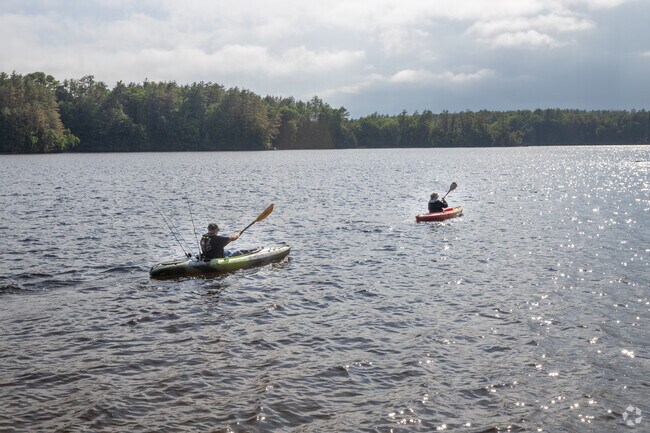 Pleasant Point Park near Buxton offers an easy kayak launch.