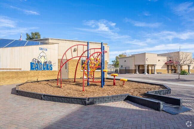 Exercise on the playground at Sonoran Science Academy in Peoria.