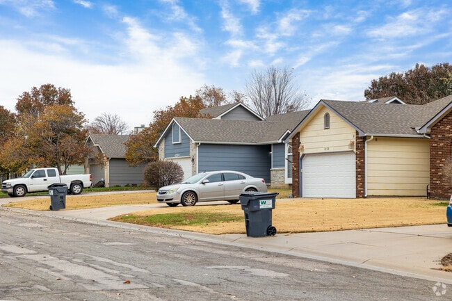 Rows of new traditional dwellings are in Harrison Park.