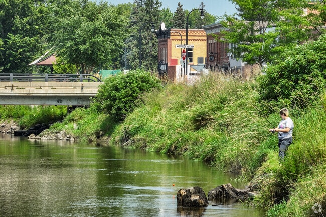 The nearby Crow River in Cokato is perfect for anglers.