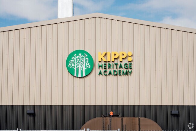 The signage of KIPP Heritage Academy in San Jose, California.