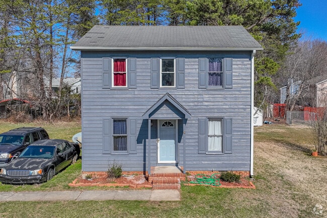 Kings Forest features several different homes, including modern two-story houses.